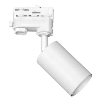  Spotlámpa 3 fázisú sínrendszerhez PIPE 1xGU10/25W/230V fehér  kép