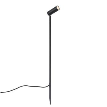 Spotlámpa fekete 80cm LED-del, állítható IP65 kábellel és dugóval - Carl kép