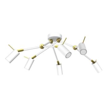  Spotlámpa IRIS 6xGU10/MR11/40W/230V fehér/arany  kép
