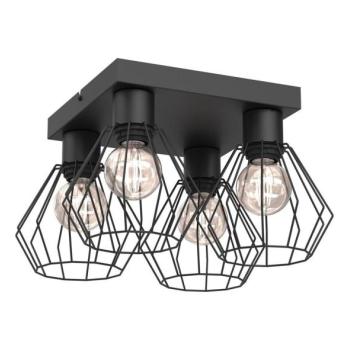  Spotlámpa LETI 4xE27/15W/230V fekete  kép
