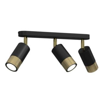  Spotlámpa LINK 3xGU10/8W/230V fekete/sárgaréz  kép