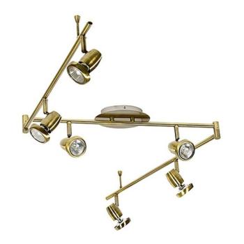  Spotlámpa LOTOS 6xGU10/50W/230V arany  kép