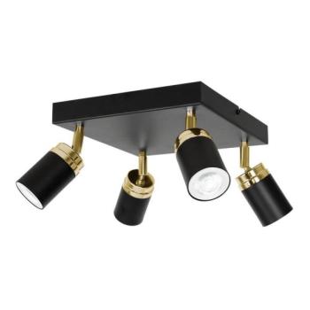  Spotlámpa RENO 4xGU10/8W/230V fekete/arany  kép