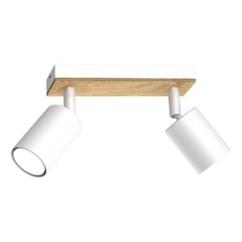  Spotlámpa TULON 2xGU10/8W/230V fehér/tölgy  kép