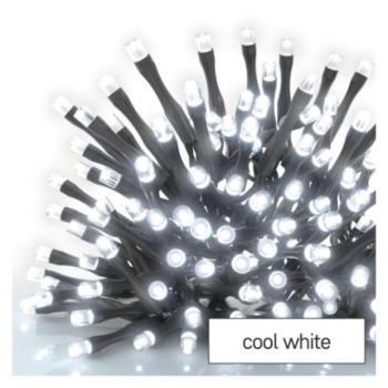 Standard LED sorolható karácsonyi füzér – jégcsapok, 2,5 m, kültéri, hideg fehér kép