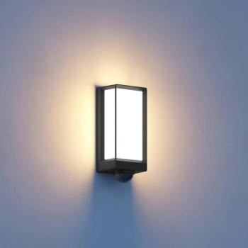 STEINEL L42 SC LED-es kültéri fali lámpa érzékelő antracit színben kép