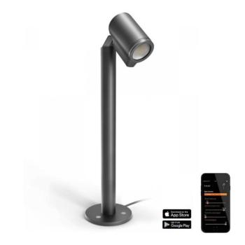 Steinel Steinel 058678 LED kültéri lámpa szürkületi érzékelővel 1xGU10/7,86W/230V IP44  kép