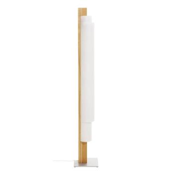 Stele - LED állólámpa bükkfa kép