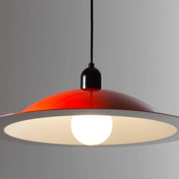 Stilnovo Lampiatta LED-es függőlámpa, Ø 50cm, korall színű kép