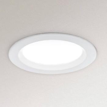 szabály. LED beép. lámpa Spock Ø 9 cm fehér kép