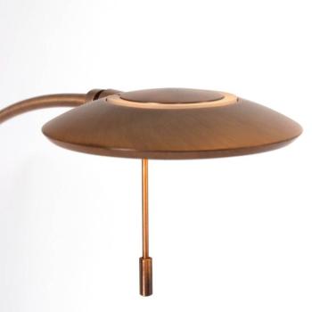 Szabályzós és állítható LED állólámpa Zenith bronz kép