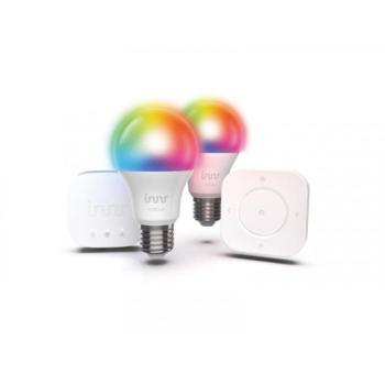Szett , 2 x E27 , 2 x 9.5 Watt , RGB , CCT , dimmelhető + távirányító + Bridge kép