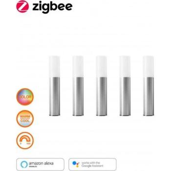 Szett , LED lámpatest , kültéri , 5 x 270 mm , 8.5W , RGB , CCT , dimmelhető , IP65 , LEDVANCE Smart+ Zigbee kép