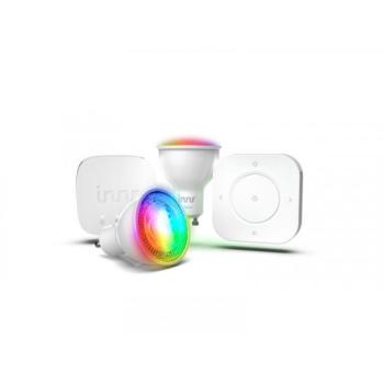Szett , szpot , 2 x GU10 , 36° , 2 x 6 Watt , RGB , CCT , dimmelhető + távirányító + Bridge kép