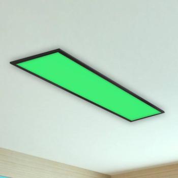 Színes LED panel, fényerőszabályozható, RGB, CCT, 100x25cm kép
