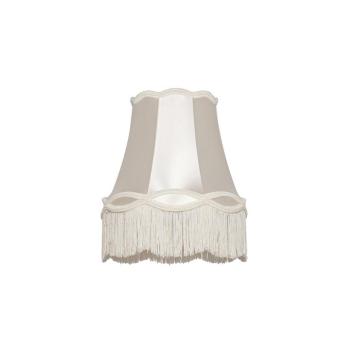 Szövet lámpabúra krém 30 cm - Granny kép