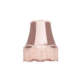 Szövet lámpabúra rózsaszín 30 cm - Granny kép