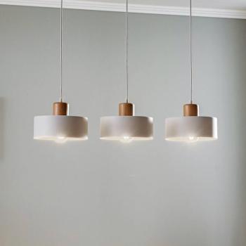 Tako függő világítás, 3 izzós, fehér kép