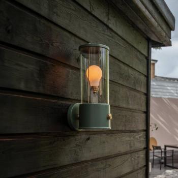 Tala fali lámpa Muse Portable, LED lámpa E27, zöld kép