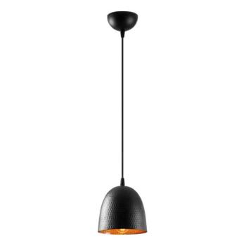  TATTOO kábeles függőlámpa 1xE27/40W/230V, átmérő 16 cm, fekete  kép