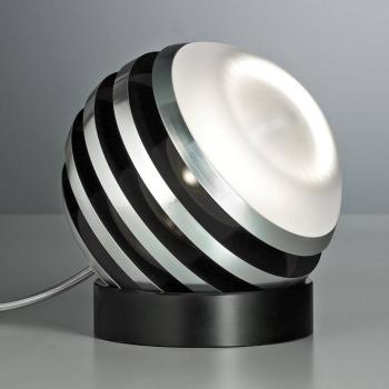 TECNOLUMEN Bulo - LED asztali lámpa, fekete színben kép