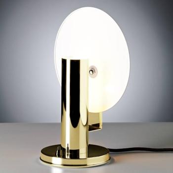TECNOLUMEN De Stijl asztali lámpa, sárgaréz kép