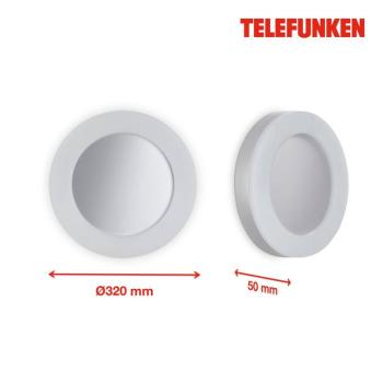 Telefunken Rixi LED külső fali világítás, fehér kép