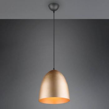 Tilda függőlámpa, egylámpás, sárgaréz, Ø 25 cm kép