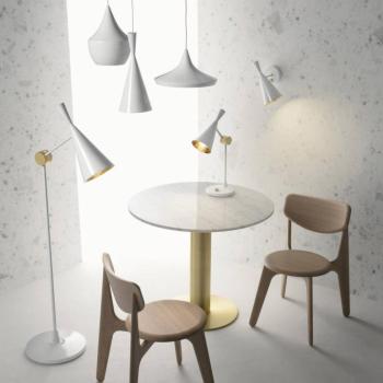 Tom Dixon Beat Wide LED függő lámpa, fehér kép
