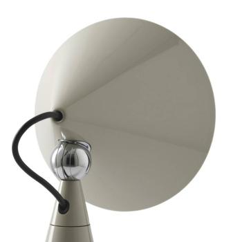 Tom Dixon LED asztali lámpa Pose, világosszürke, magasság 25 cm kép