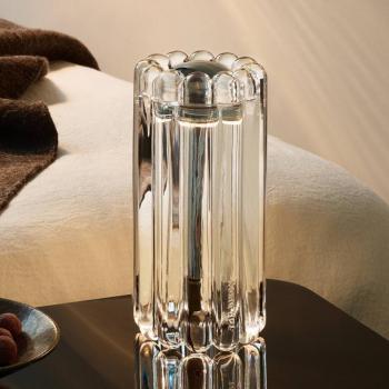 Tom Dixon LED asztali lámpa Press, átlátszó, üveg, 24 cm, 927 dimmelhető kép