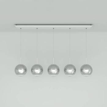 Tom Dixon Mirror Ball 25 cm Lineáris 5-izzós króm kép