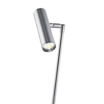 Tom Pro LED asztali lámpa, matt nikkel, magasság 47 cm, CCT, kép