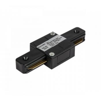 Track light sín adapter , 1 fázisú , 2 pólusú , I típus , fekete , Elmark kép