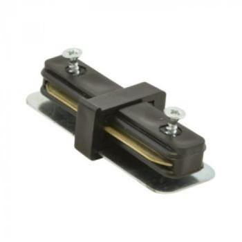 Track light sín adapter , 1 fázisú , 2 pólusú , I típus , fekete , Strühm kép