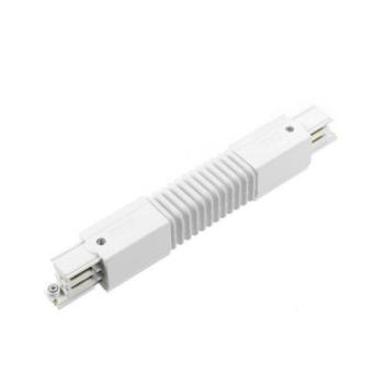 Track light sín adapter , 3 fázisú , 4 pólusú , flexibilis csatlakozó , fehér kép