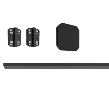 Track light sínes kiegészítő szett , 1 fázisú , 2 pólusú , fekete , EGLO TPLUS , 901669 kép