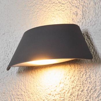 Trapéz alakú LED kültéri fali lámpa Glen IP6 kép