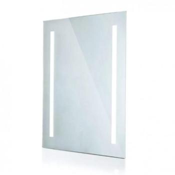 Tükör LED világítással , négyzet , 70 x 50 cm , 30W , párásodásmentes , CCT , IP44 kép