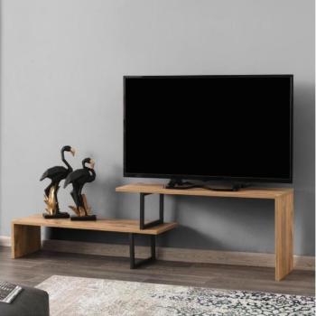  TV állvány OVIT 44x153 cm barna/fekete  kép