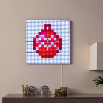 Twinkly RGB-négyzetek fekete 1 darabos USB-C indulószett kép