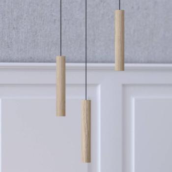 UMAGE Chimes Tall LED függő lámpa tölgy világos kép