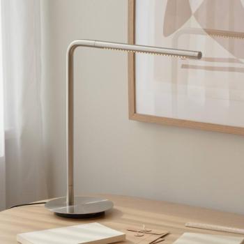 UMAGE LED-es asztali lámpa Omni, acél, magasság 46 cm, forgatható fém kép