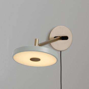 UMAGE LED-es fali lámpa Asteria Long, világoszöld, 42 cm, dugós, dugós kép
