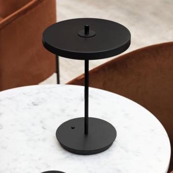 UMAGE LED-es újratölthető asztali lámpa Asteria Move fekete/fekete 31 cm kép