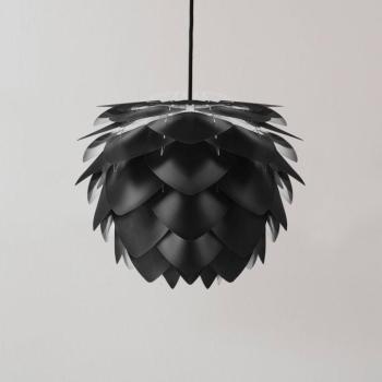 UMAGE Silvia Mini függesztéklámpa, fekete, Ø 32 cm kép