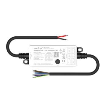 Univerzális csoport (zóna) vezérlő , vízálló , 5in1 , Monokróm /CCT /RGB /RGBW /RGB-CCT , dimmelhető , group control , SMART , IP66 ,  Miboxer (Mi-Light) , SR5-P kép
