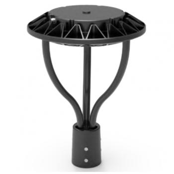 Utcai LED lámpatest , modern forma , S típus , 50 Watt , 130 lm/W , 6500 lumen , meleg fehér kép