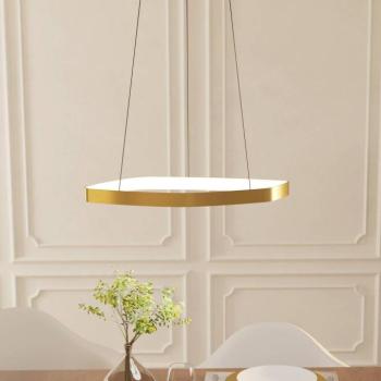 Vallerosa LED-es függőlámpa sárgarézből kép