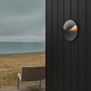 Valopin Seaside LED kültéri fali lámpa, fekete kép